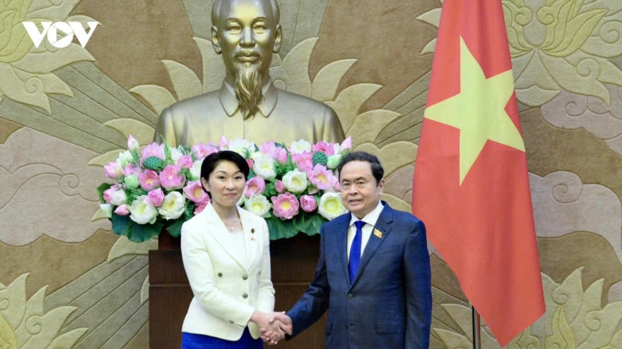 Top legislator receives Chairwoman of Japan-Vietnam Parliamentary Friendship Alliance